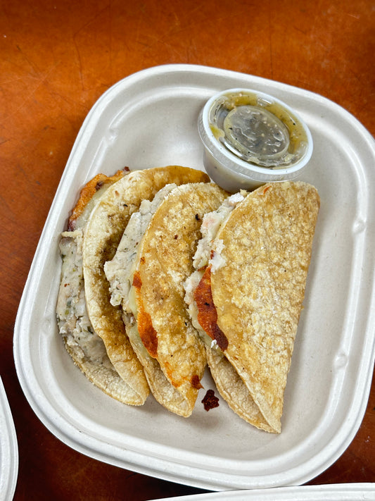Black Bean Mash & Cheddar Mini Quesadillas - Frozen
